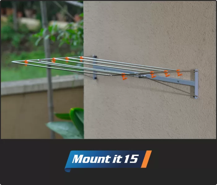 Mount it of Easy Dry is easy to use and can be installed in minutes