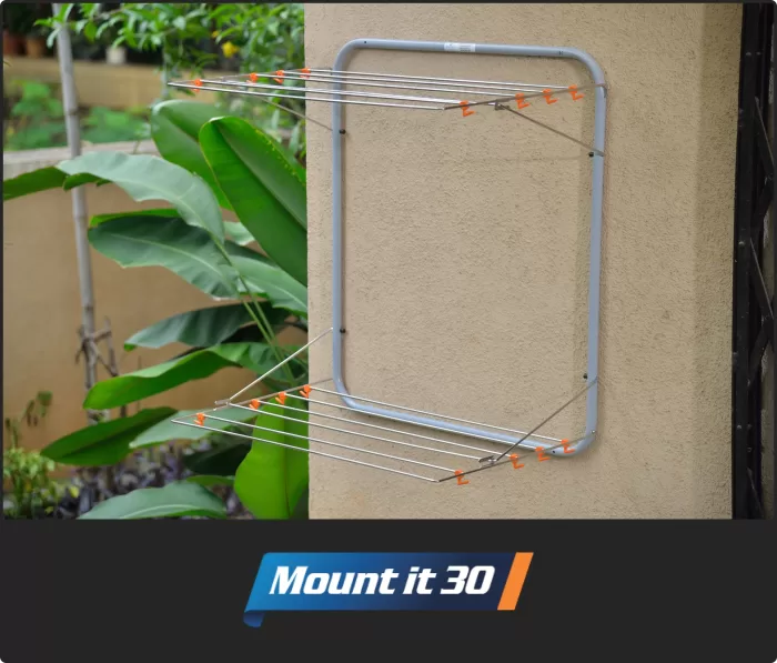 Mount it of Easy Dry is easy to use and can be installed in minutes