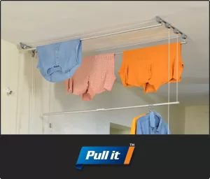 Easy Dry pull it system in use.